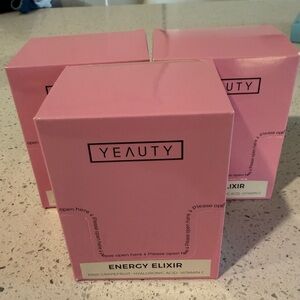 New YBEAUTY Energy Elixir eye masks. 3 boxes of 25